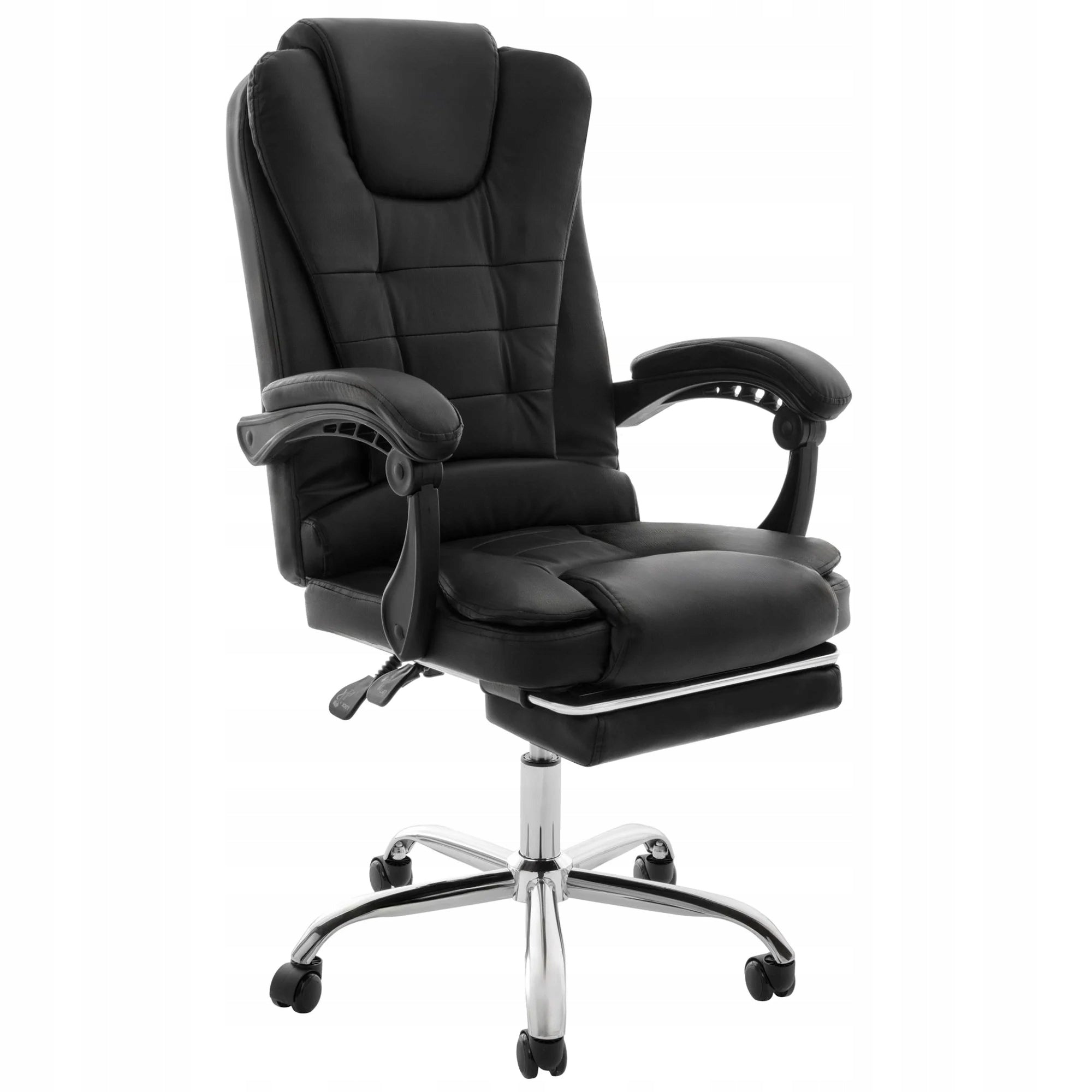 OFFICE CHAIR SWIVEL SCHOOL CHAIR ON WHEELS 64x75x117 cm black Manufacturer code DV-088OC