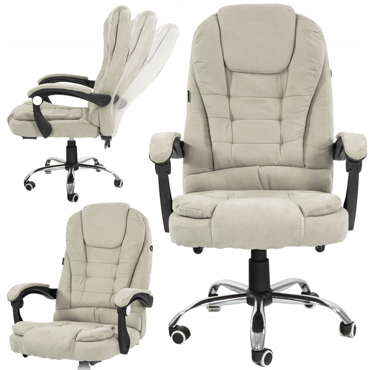 OFFICE CHAIR SWIVEL VELOUR SWIVEL CHAIR FOR OFFICE ROOM ADJUSTABLE