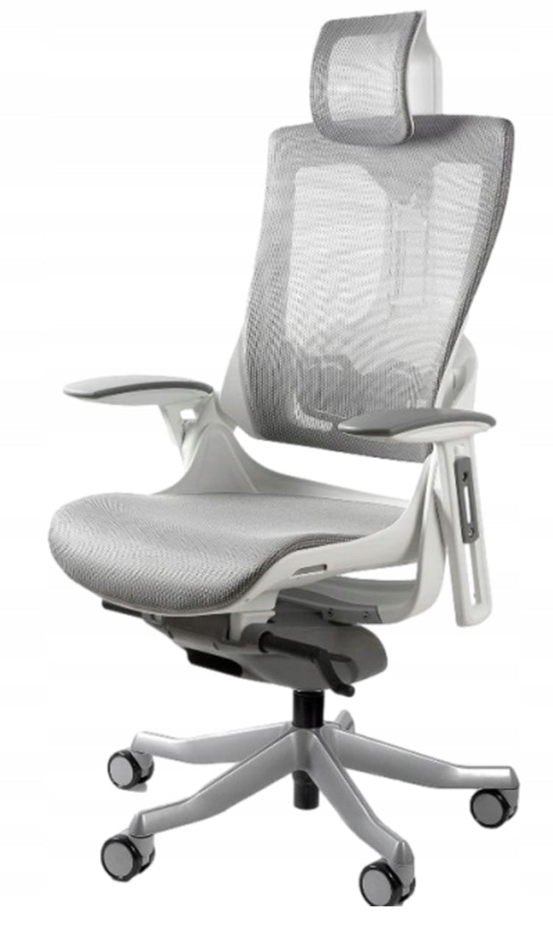 OFFICE CHAIR adjustable WAU 2 MESH grey ERGO