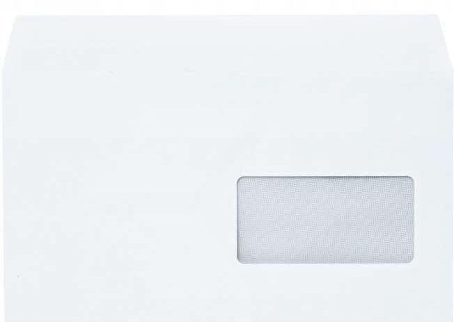 OFFICE ENVELOPES LETTER C5 WHITE WINDOW RIGHT 500 PCS PER CARTON