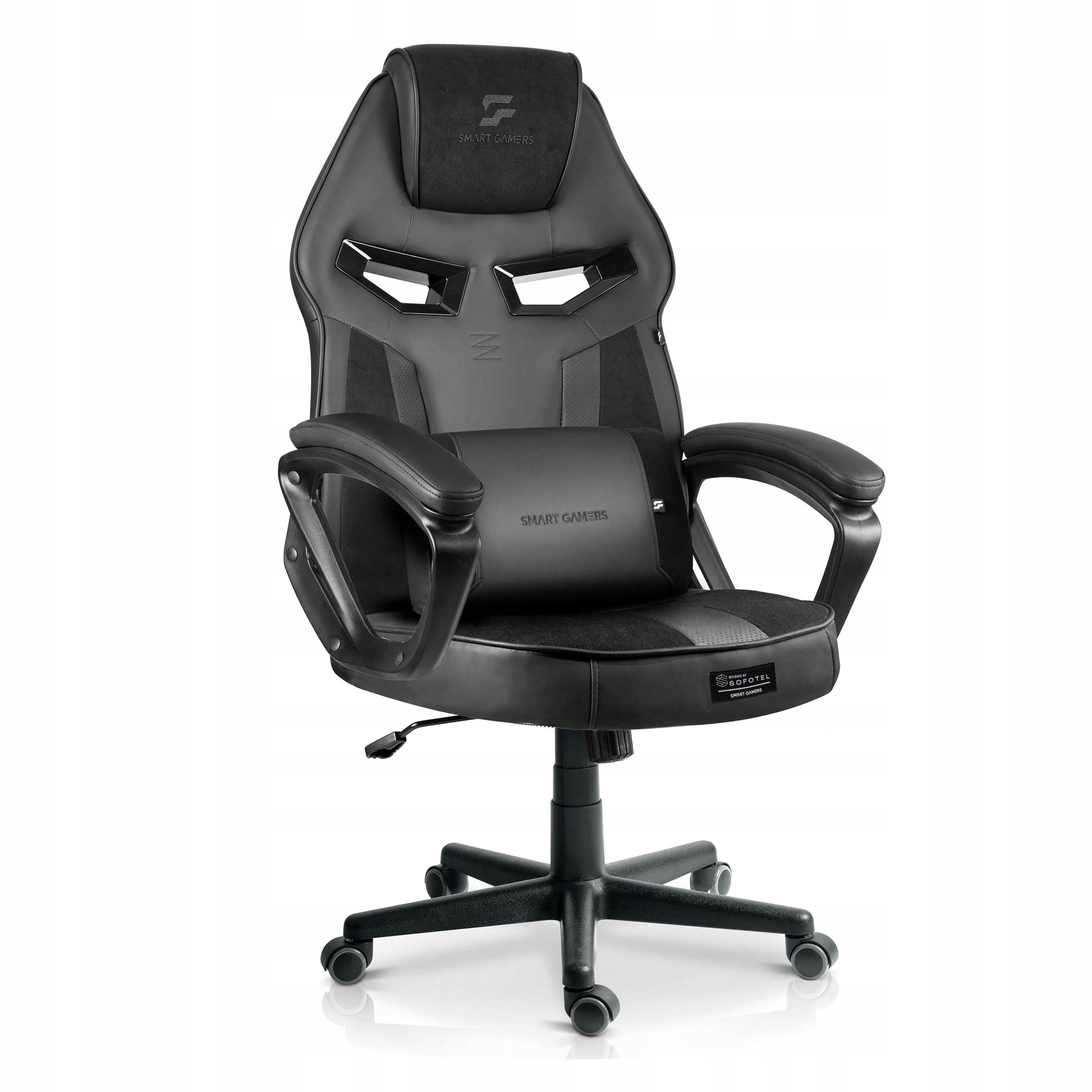OFFICE GAMING CHAIR SWIVEL BLACK OFFICE PLAYER CHAIR