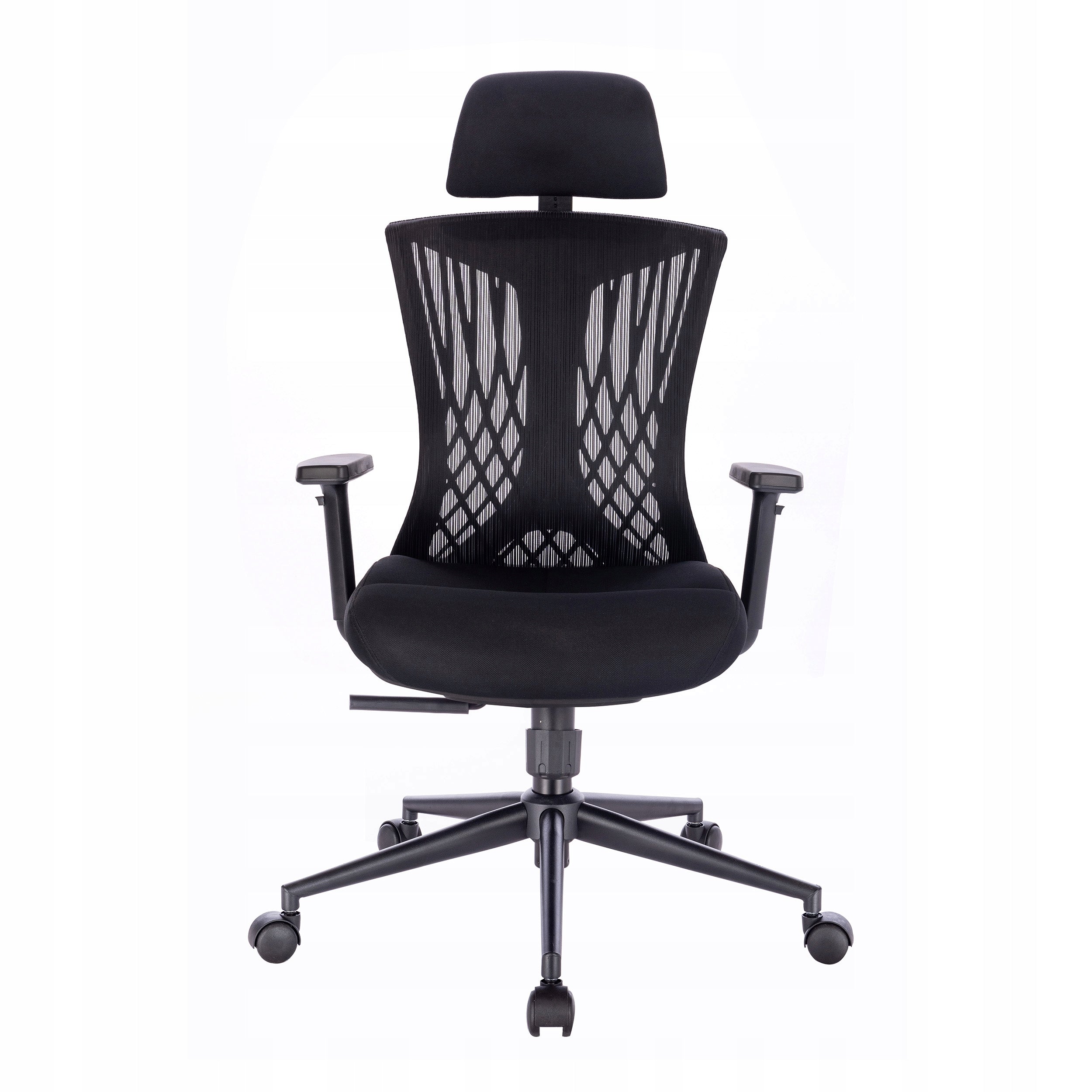 OFFICE SWIVEL CHAIR ADJUSTABLE BLACK OFFICE CHAIR ERGONOMIC WHEELS EAN (GTIN) 5905610251864