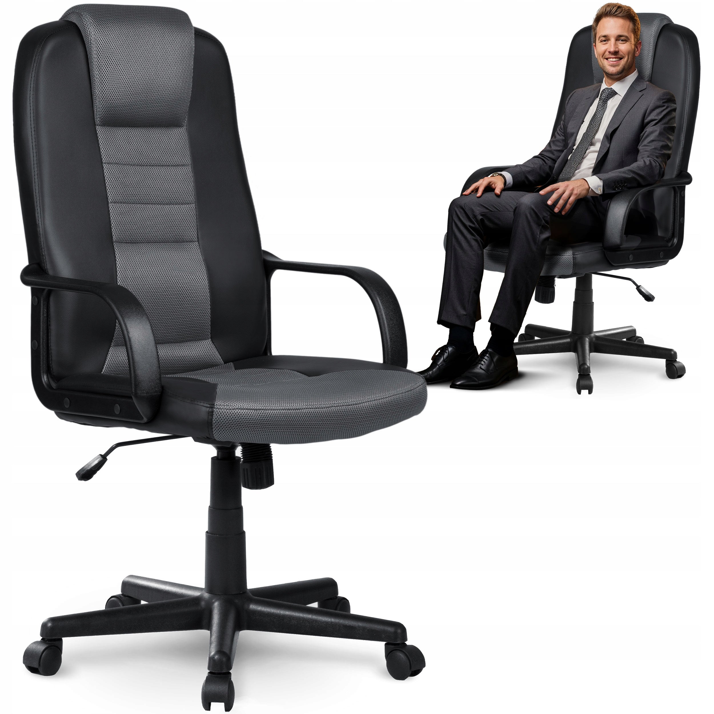 OFFICE SWIVEL CHAIR ADJUSTABLE ERGONOMIC OFFICE SWIVEL CHAIR