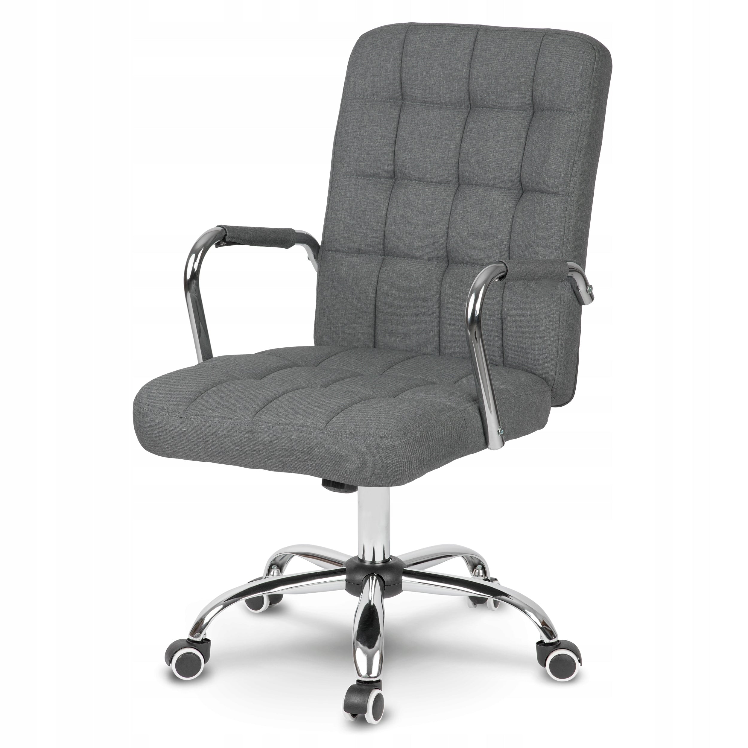 OFFICE SWIVEL CHAIR ADJUSTABLE FOR DESK GREY OFFICE SWIVEL CHAIR Manufacturer code 5906952006778
