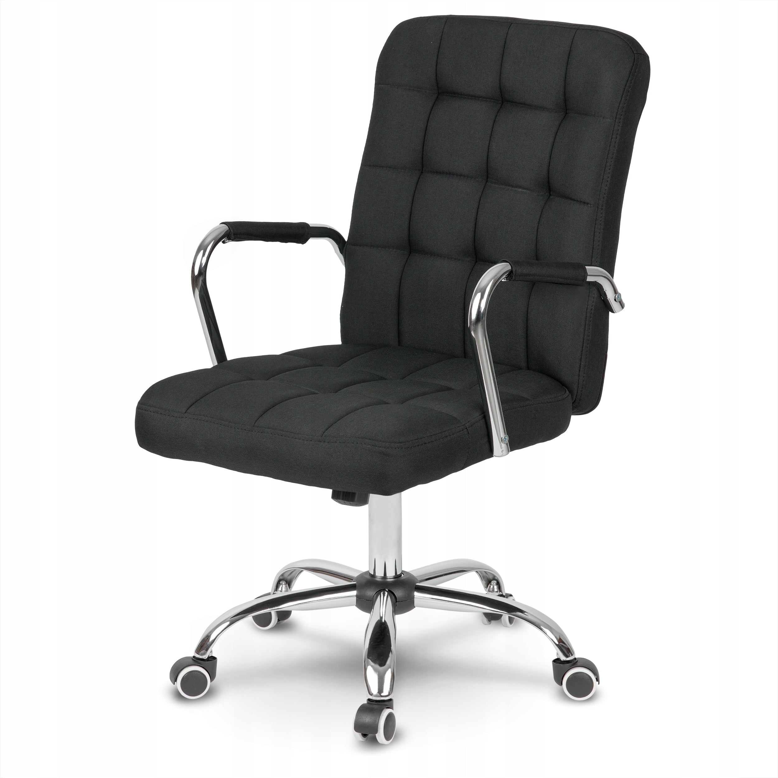 OFFICE SWIVEL CHAIR ADJUSTABLE FOR DESK OFFICE SWIVEL CHAIR BLACK Manufacturer code 2432