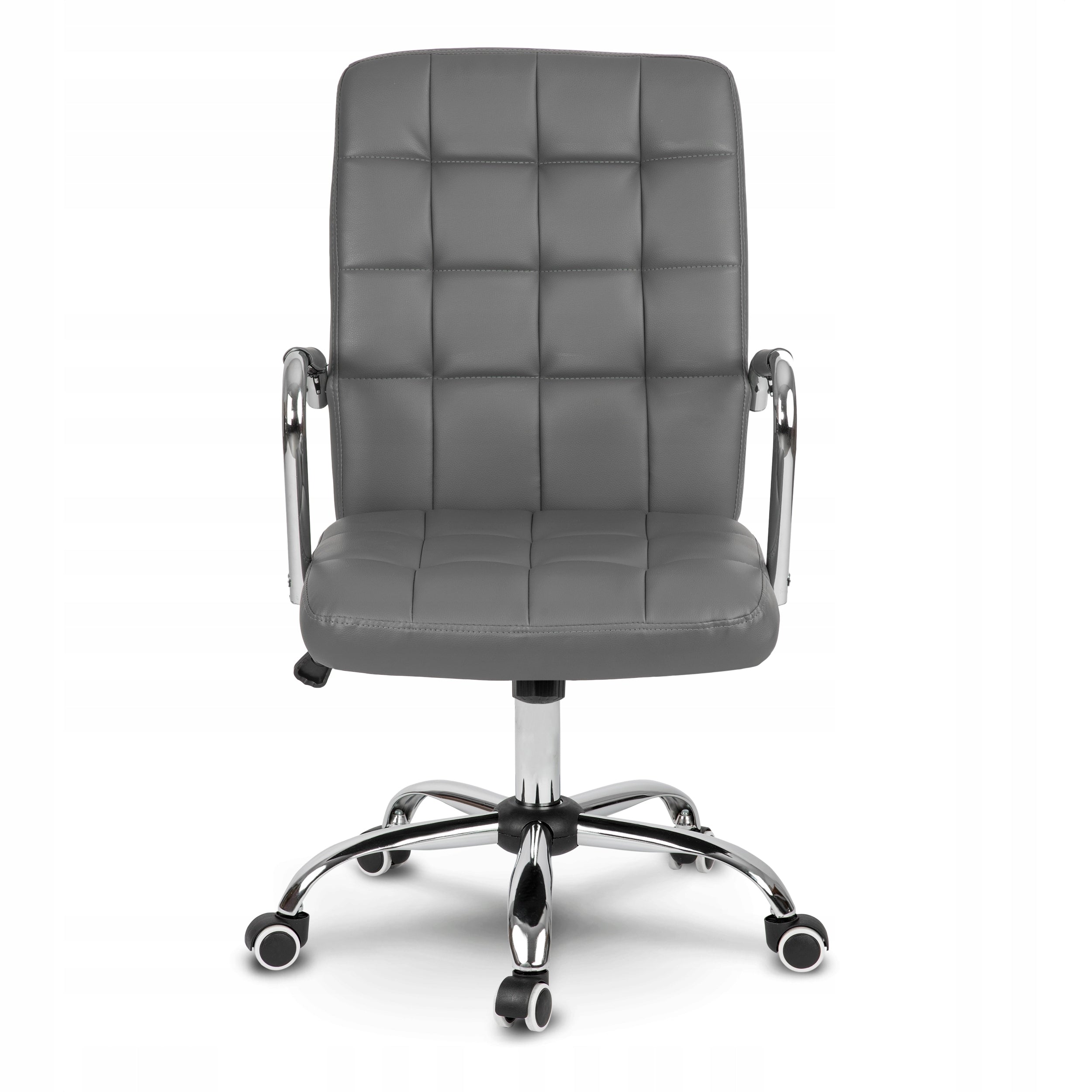 OFFICE SWIVEL CHAIR ADJUSTABLE FOR DESK OFFICE SWIVEL CHAIR GREY Brand Sofotel