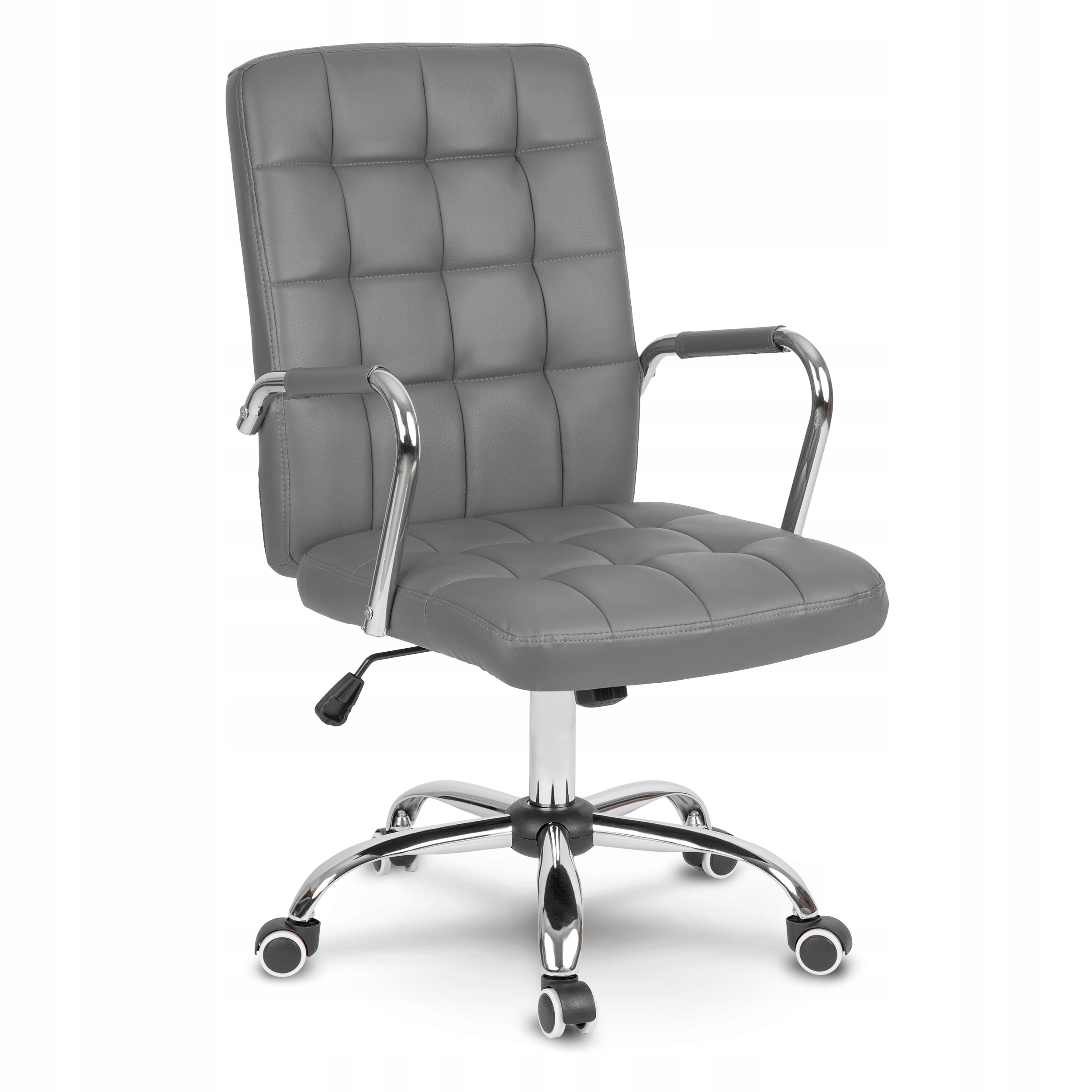 OFFICE SWIVEL CHAIR ADJUSTABLE FOR DESK OFFICE SWIVEL CHAIR GREY