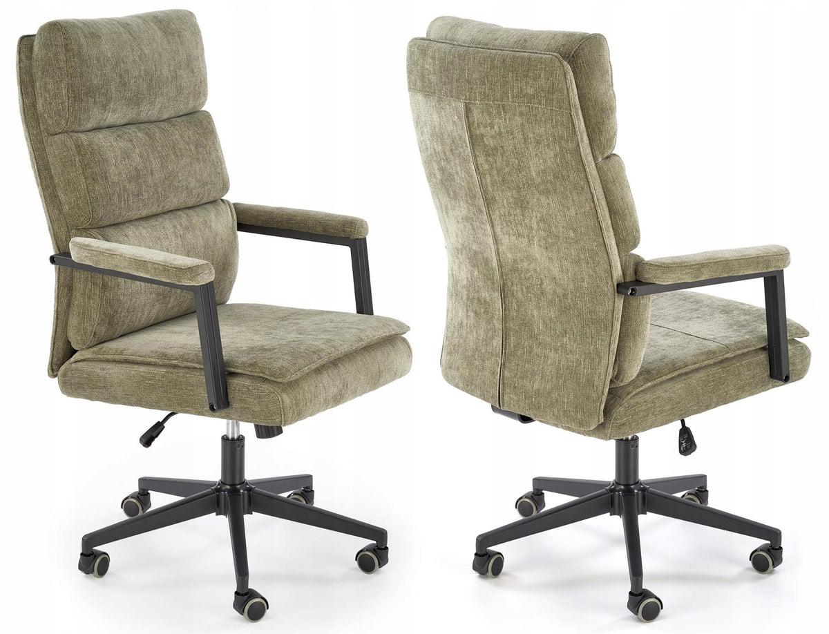 OFFICE SWIVEL CHAIR ADRIANO OLIVE HALMAR