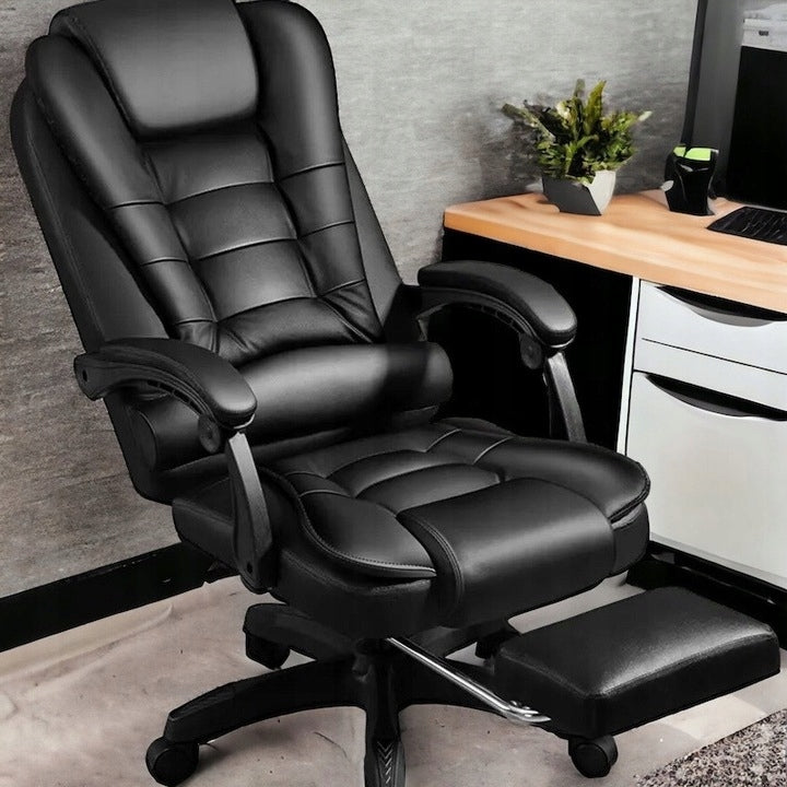 OFFICE SWIVEL CHAIR CARE LIFE BLACK MASSAGE ERGONOMIC LIFT Brand Care Life