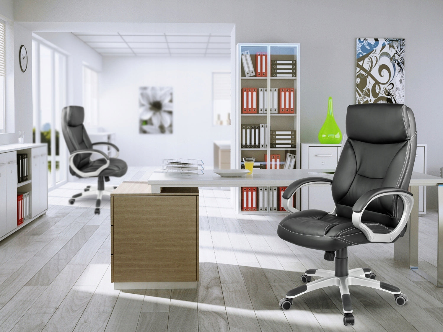 OFFICE SWIVEL CHAIR ERGONOMIC ADJUSTABLE SWIVEL OFFICE CHAIR Manufacturer code 2230