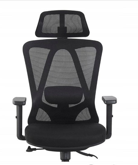 OFFICE SWIVEL CHAIR ERGONOMIC BLACK HORSEKING MESH MS016 BHP Packaging status original