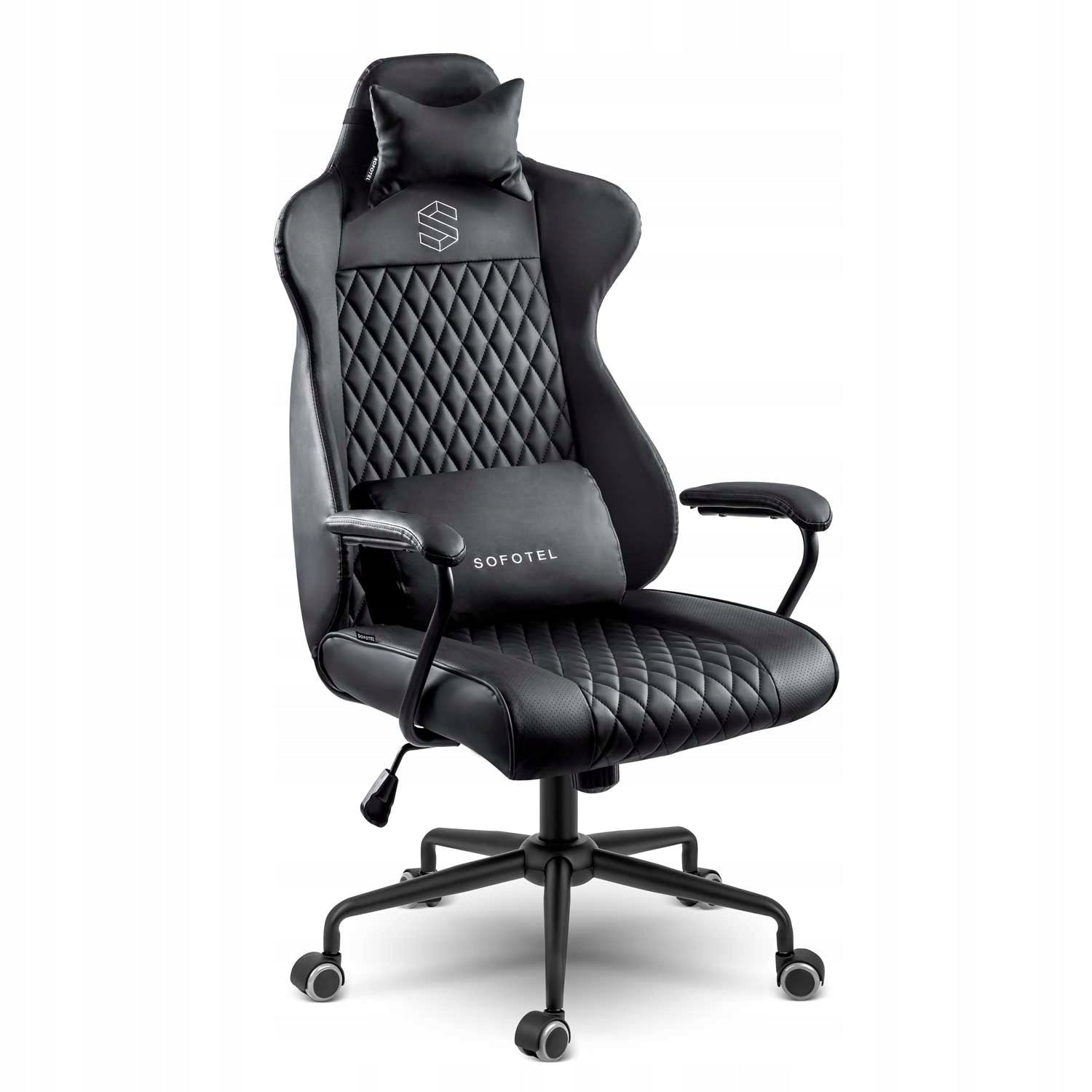 OFFICE SWIVEL CHAIR ERGONOMIC MODERN COMFORTABLE FAUX LEATHER EAN (GTIN) 5907698616658