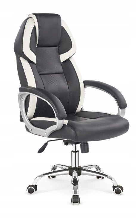 OFFICE SWIVEL CHAIR GAMING ERGONOMIC CHAIR COMFORTABLE STRONG BLACK