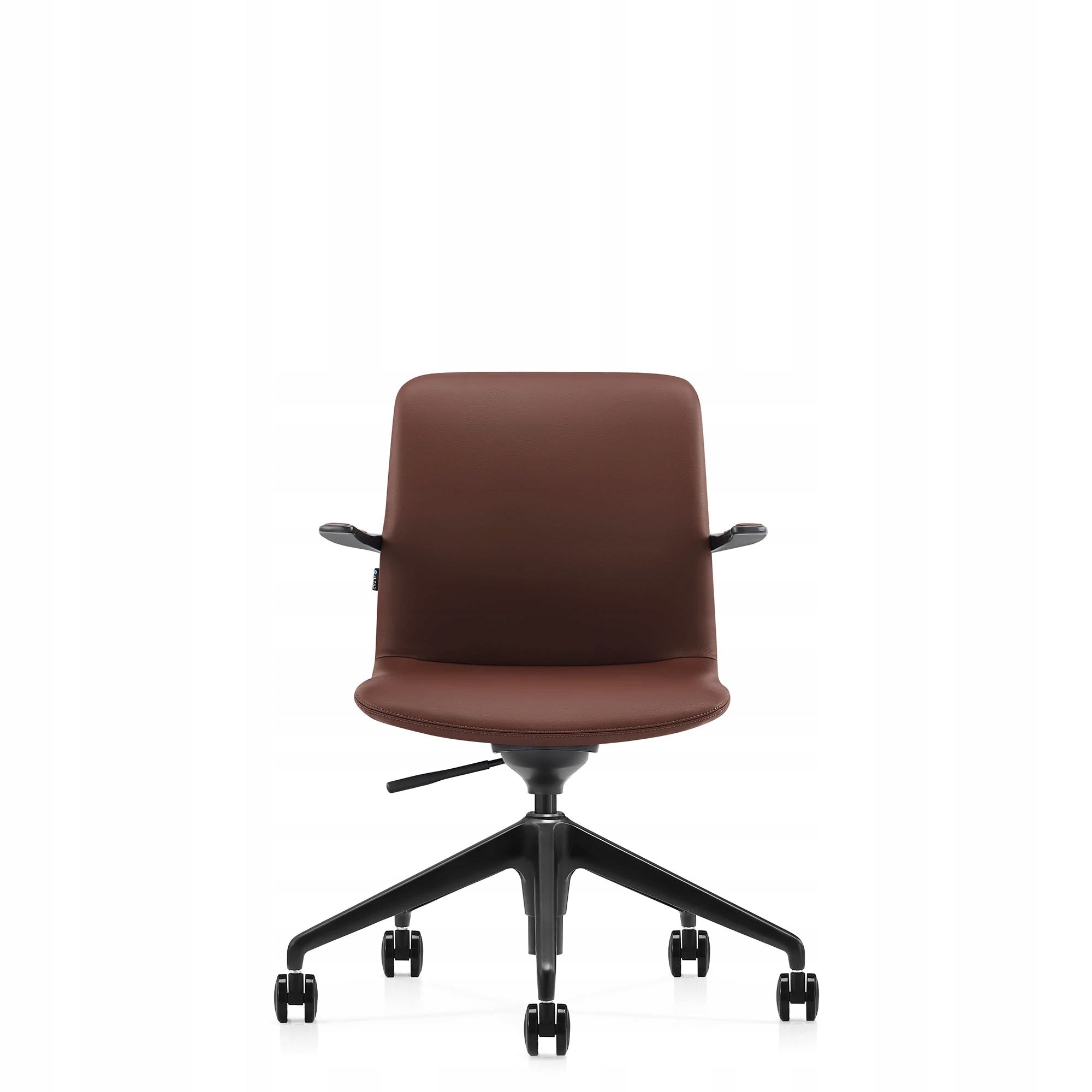 OFFICE SWIVEL CHAIR LUXO BROWN LEATHER CHAIR FOR OFFICE EAN (GTIN) 5906970571968