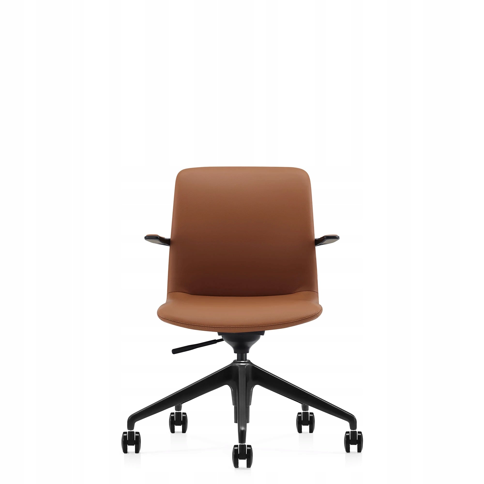 OFFICE SWIVEL CHAIR LUXO LIGHT BROWN LEATHER CHAIR FOR OFFICE EAN (GTIN) 5906970571951