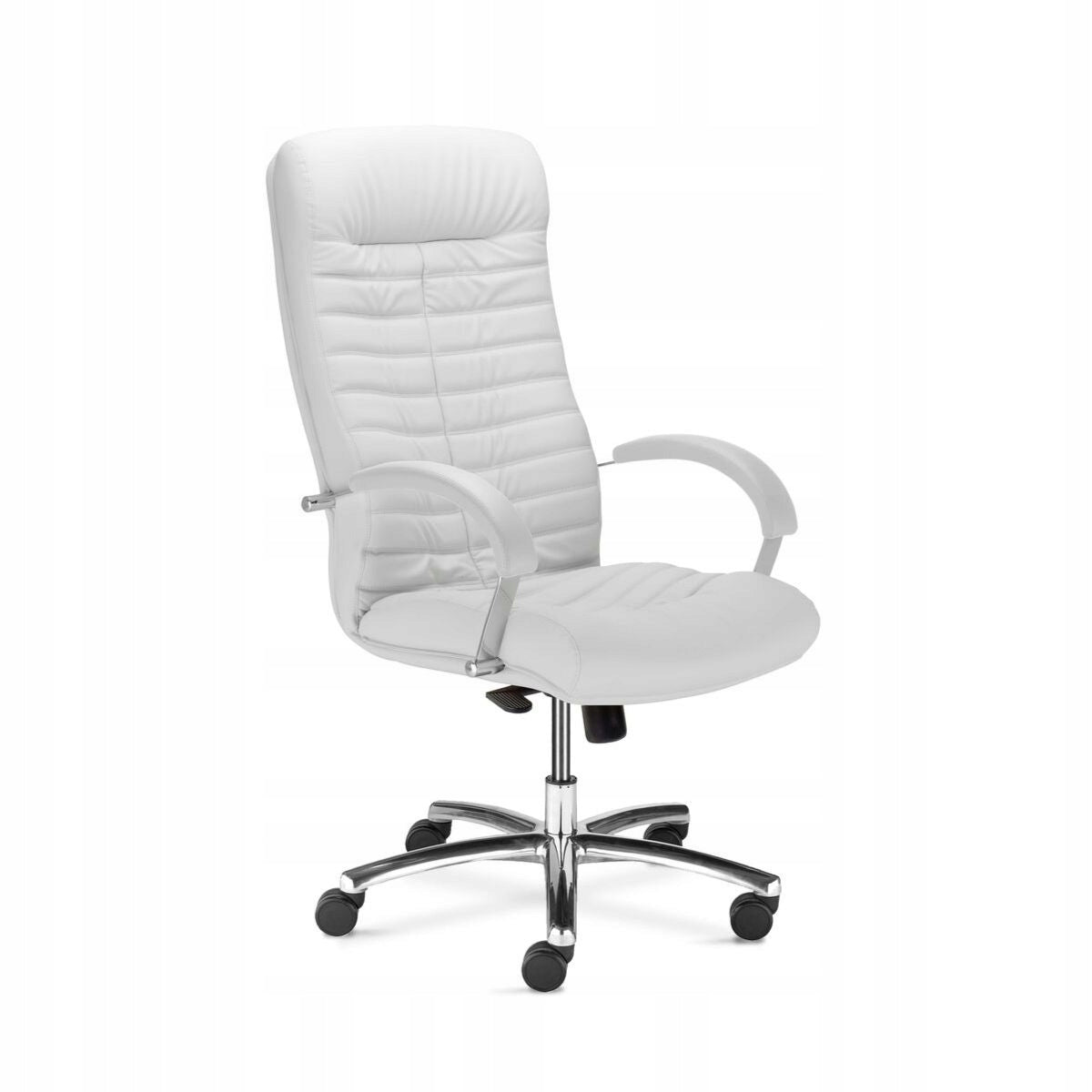 OFFICE SWIVEL CHAIR OFFICE ORION STEEL BLACK NOWY STYL LEATHER LARGE Body color metal