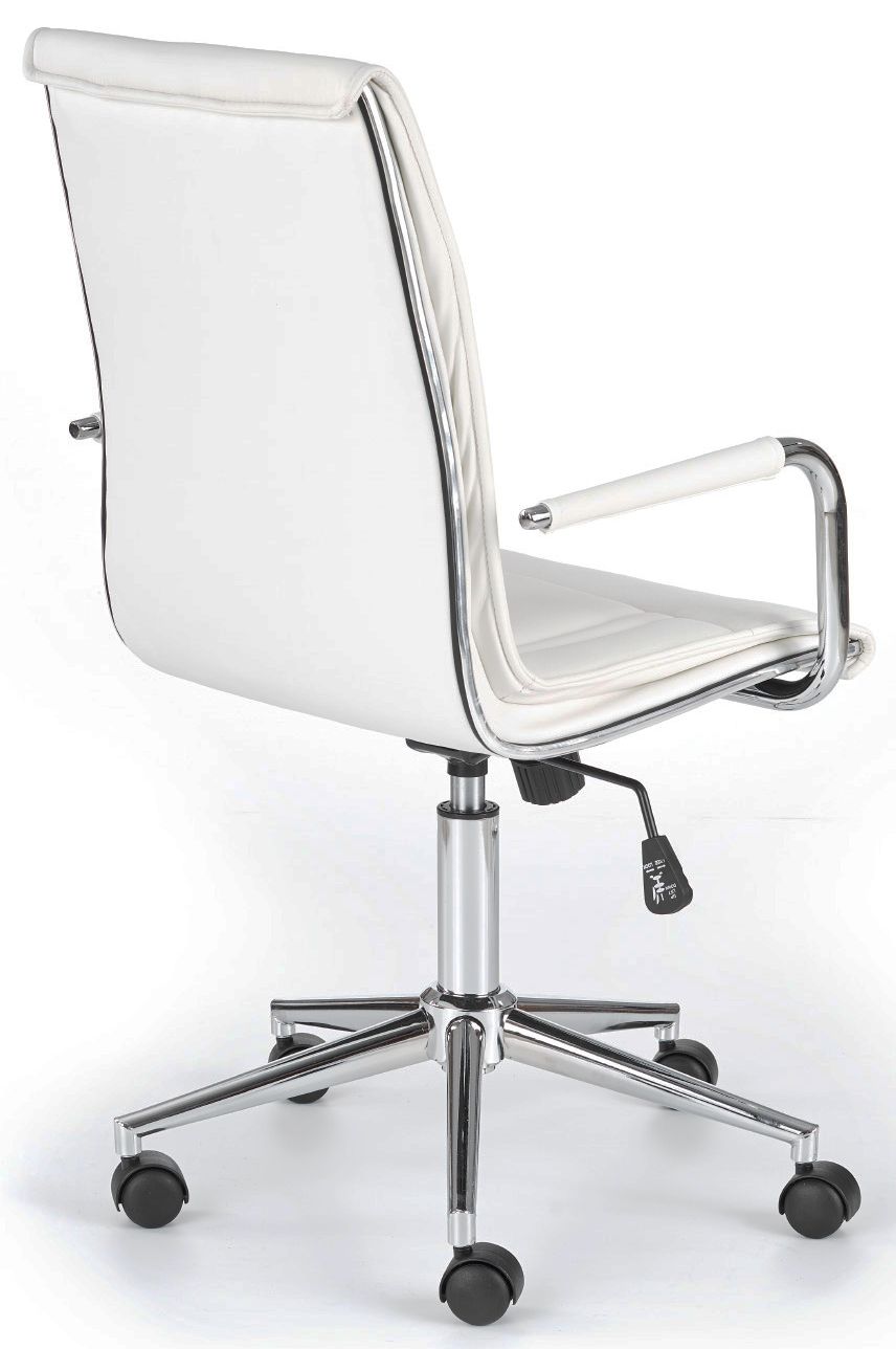 OFFICE SWIVEL CHAIR PORTO 2 WHITE HALMAR Upholstery color white