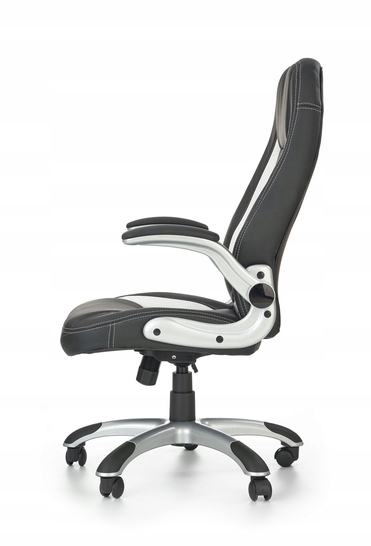 OFFICE SWIVEL CHAIR SATURN BLACK HALMAR Upholstery color black