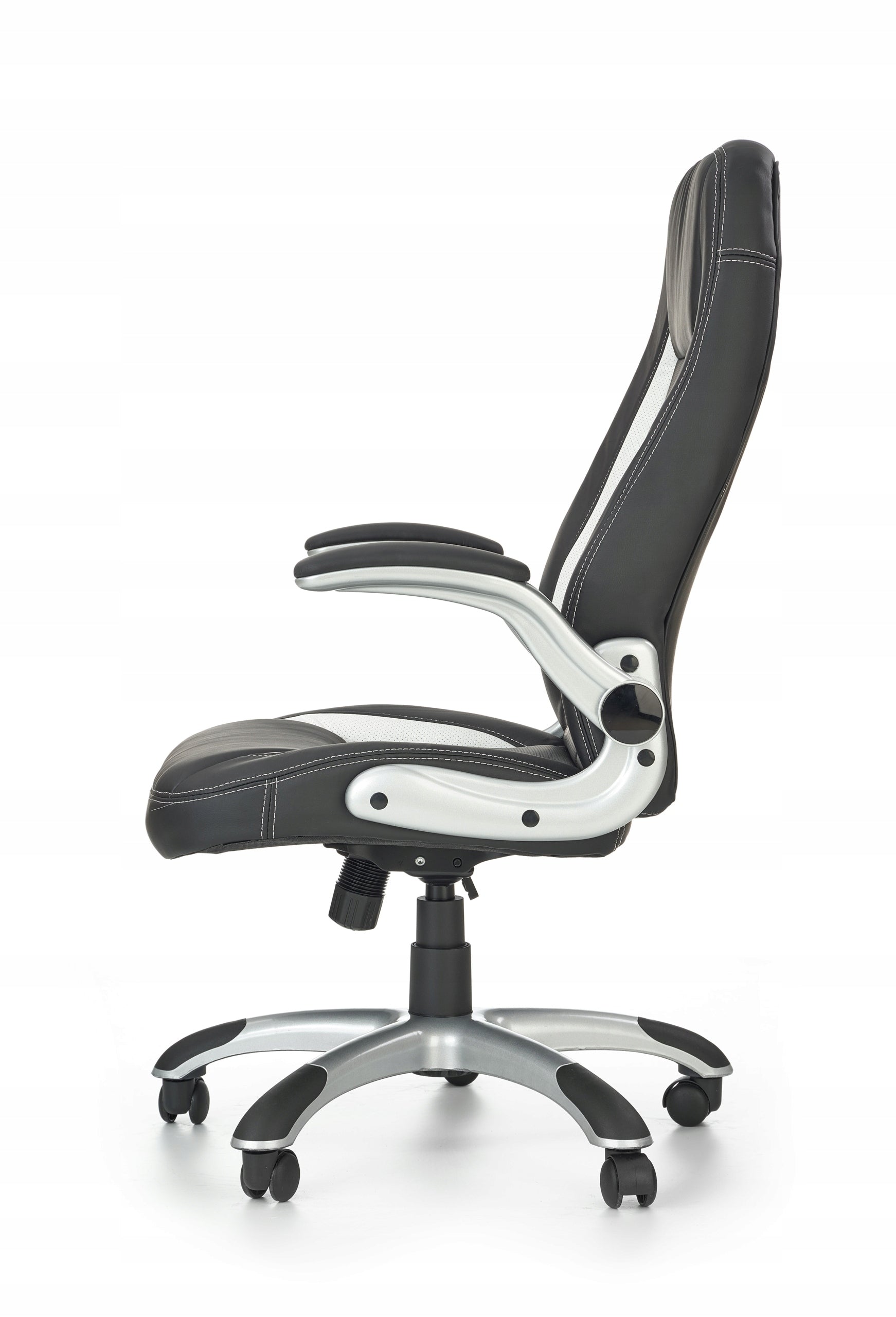 OFFICE SWIVEL CHAIR SATURN BLACK HALMAR Upholstery color black