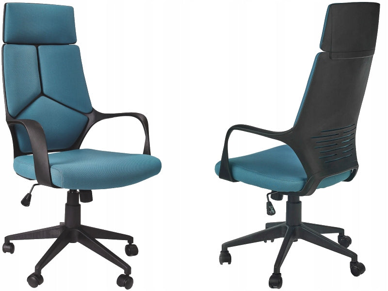 OFFICE SWIVEL CHAIR VOYAGER BLUE HALMAR