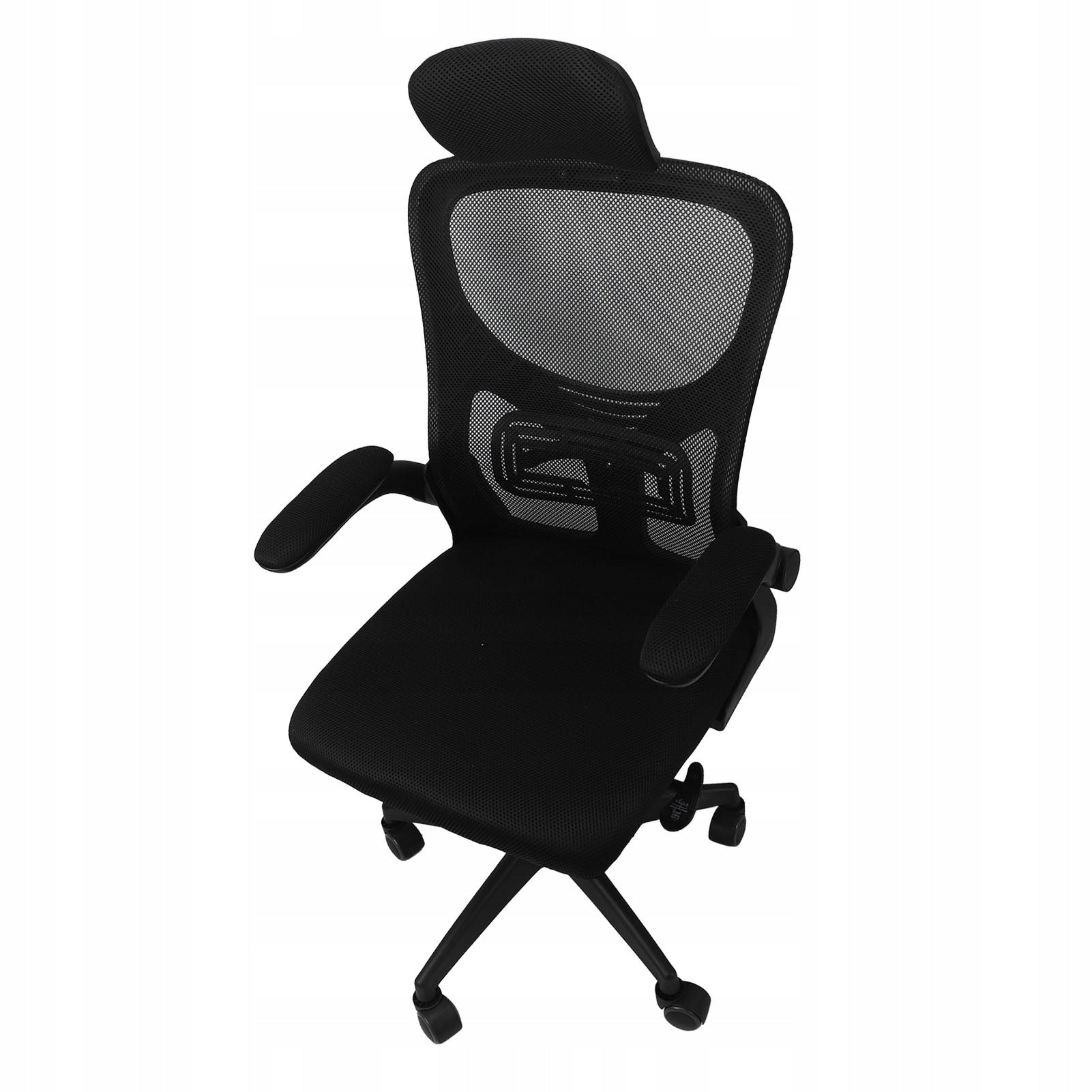 OFFICE SWIVEL CHAIR WITH ADJUSTABLE HEADREST AND ARMRESTS DURABLE Packaging status original