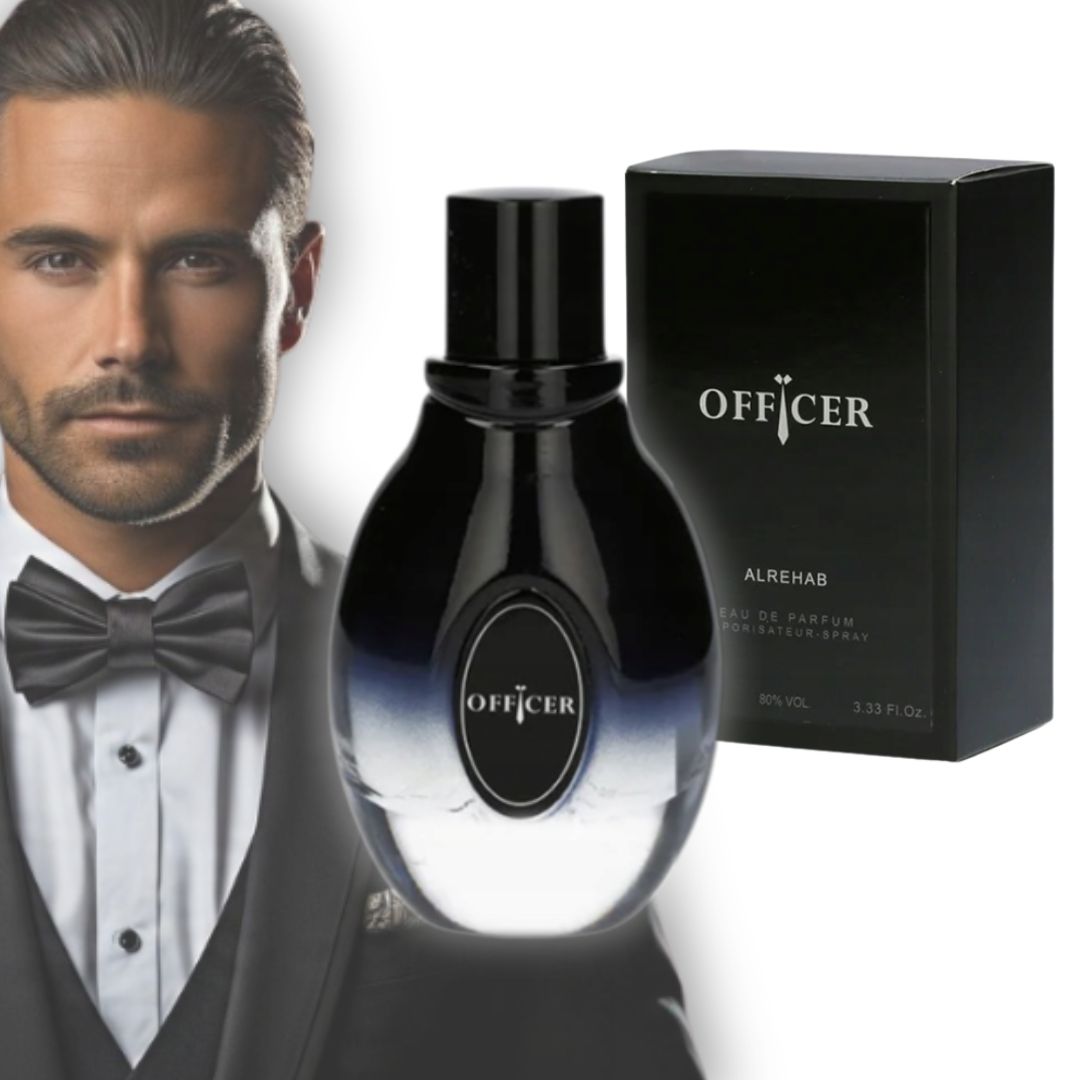 OFFICER ARABIC PERFUME MEN'S REFRESHING CITRUS 100 ml AL REHAB EDP Packaging status original