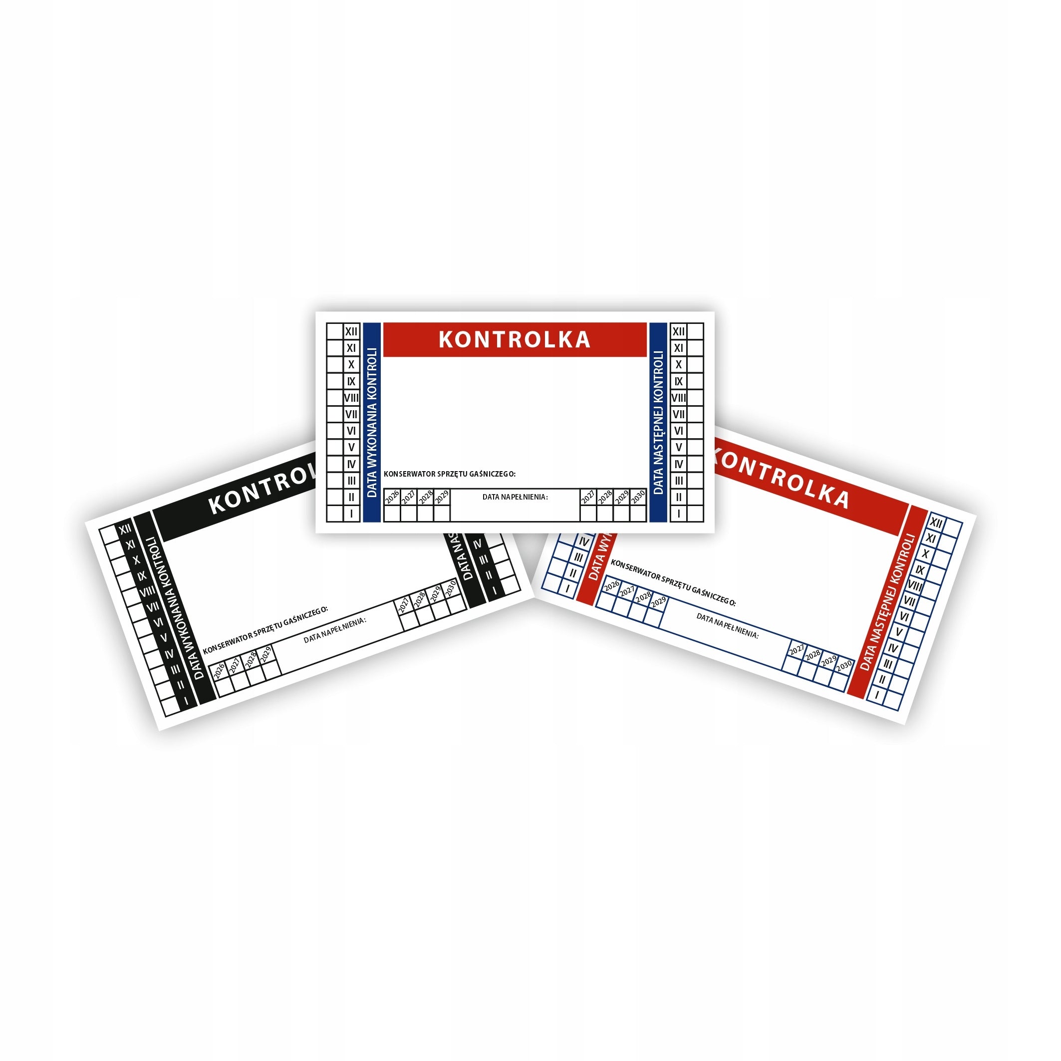 OHS FIRE EXTINGUISHER LIGHT SELF-ADHESIVE STICKER TO BE COMPLETED 100 PIECES
