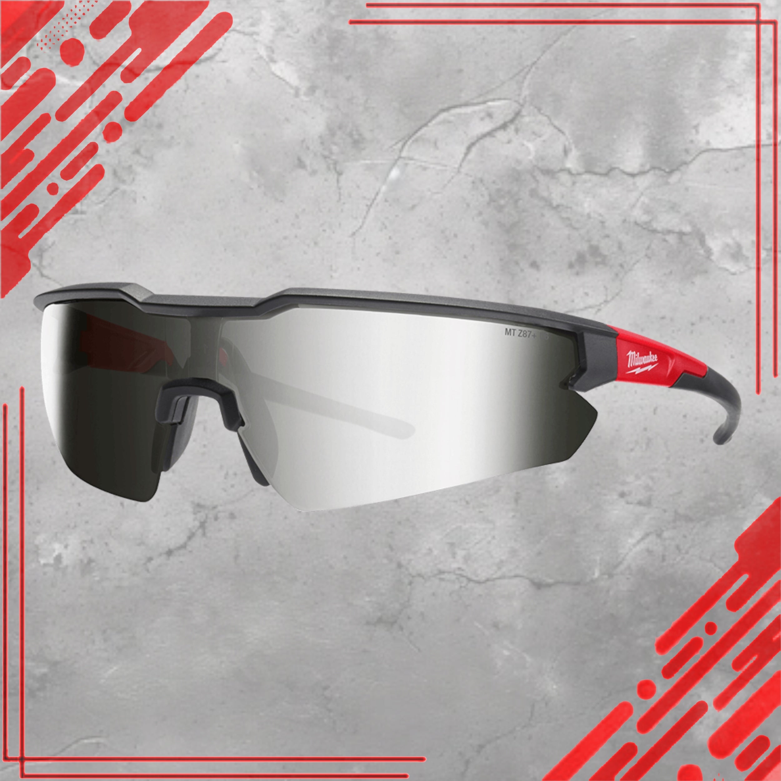 OHS WORK GLASSES SCRATCH RESISTANT 1 PAIR GOOGLE PROTECTIVE MIRROR Packaging status original