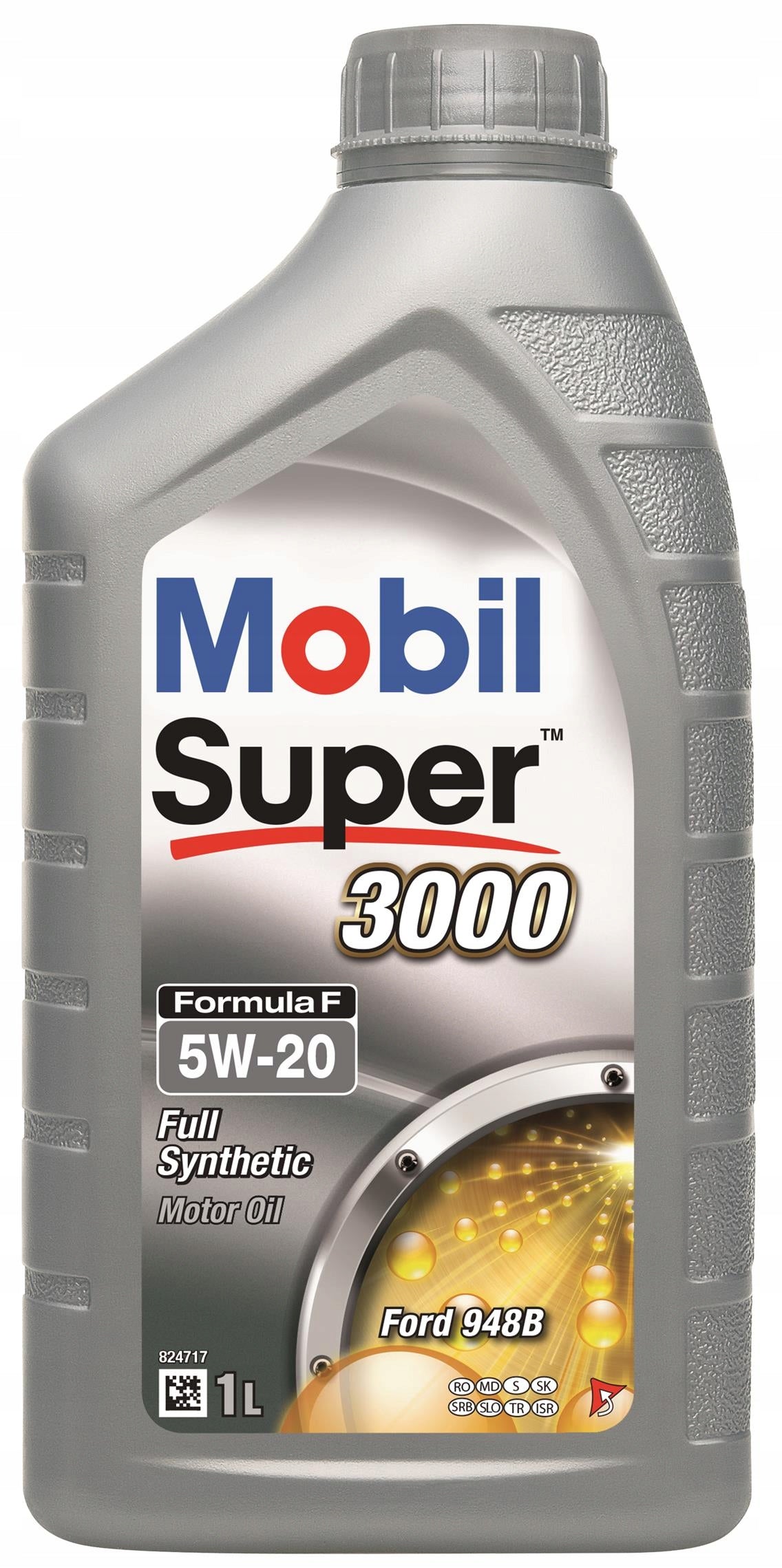 OIL 5W-20 MOBIL SUPER 3000 FORMULA F 1L Packaging volume 1 l