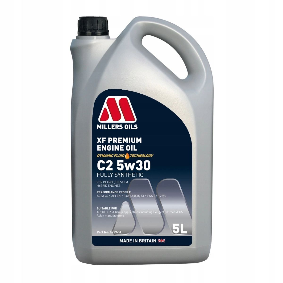 OIL 5W-30 XF PREMIUM C2 5L MILLERS
