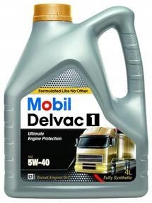 OIL 5W-40 MOBIL DELVAC 4L
