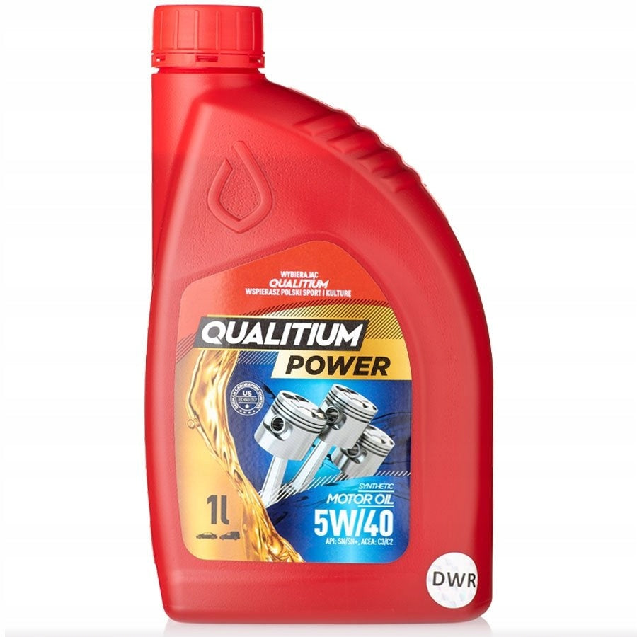 OIL 5W-40 POWER 1L QUALITIUM Packaging volume 1 l