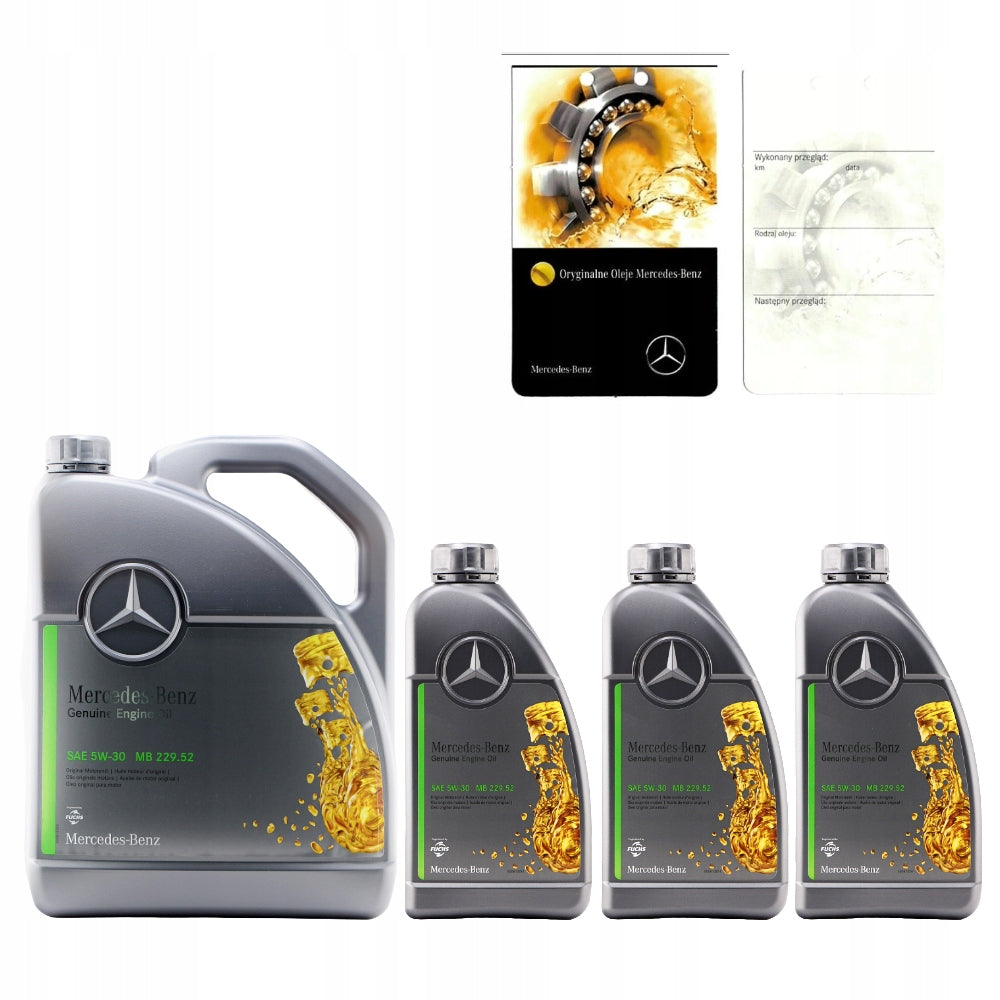 OIL 5W30 8L MERCEDES MB 229.52 5W-30 MERCEDES OE