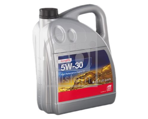 OIL 5W30 C3 ENGINE FEBI 5L API SNCF ACEA A3B4- Packaging volume 5 l