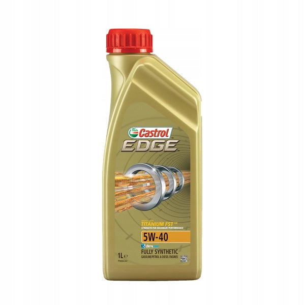 OIL CASTROL 5W40 1L EDGE API SL/CF,ACEA A3/B3/B4 (12 PCS PACK)