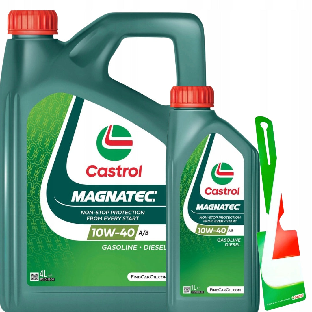 OIL CASTROL MAGNATEC A/B 10W40 5L PENDANT petrol diesel API SN VW MB RN