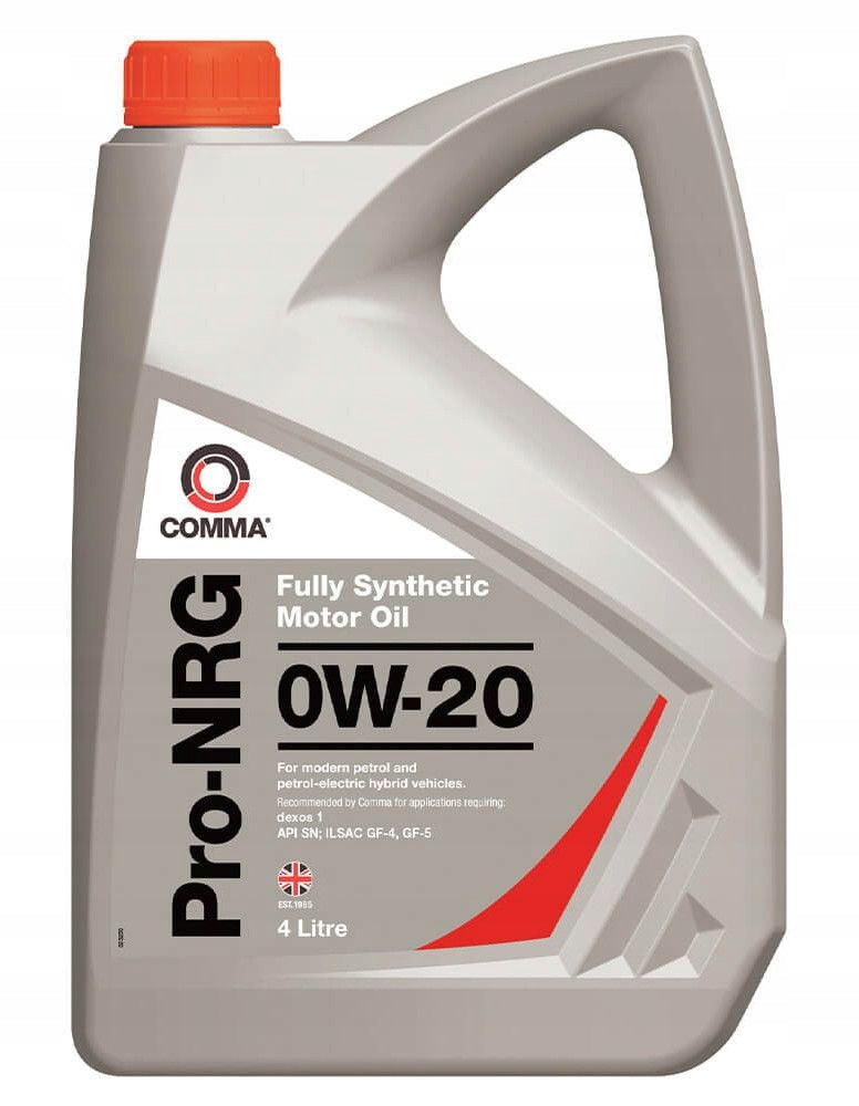 OIL COMMA PRO-NRG 0W-20 4L