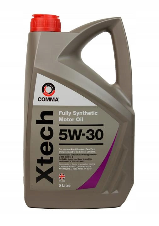 OIL COMMA X-Tech 5W30 5L Manufacturer Comma