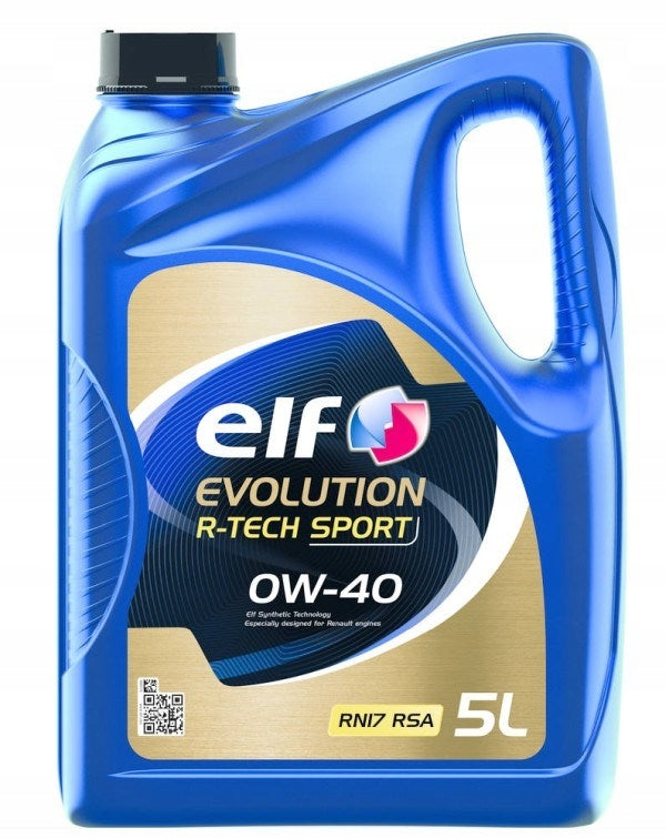 OIL ELF 0W40 5L EVOLUTION R-TECH SPORT