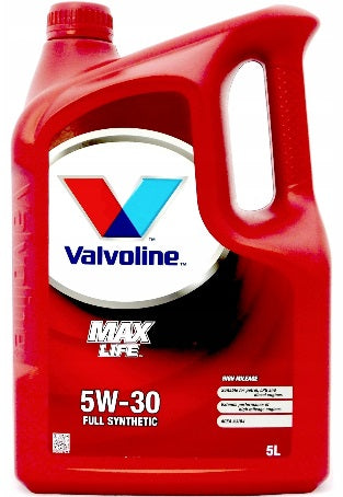 OIL FOR ENGINE VALVOLINE MAXLIFE 5W30 5L