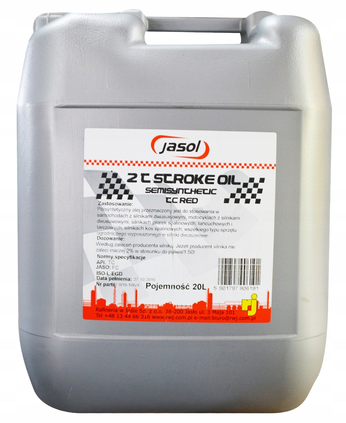 OIL FOR FUEL MIXTURE 2T 20 L