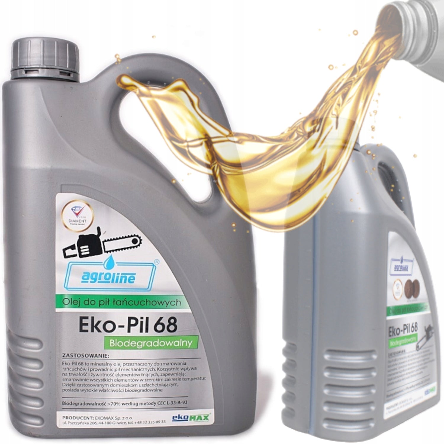 OIL FOR LUBRICATION OF SAW BLADES AND SAW CHAINS 4L SAW ECO