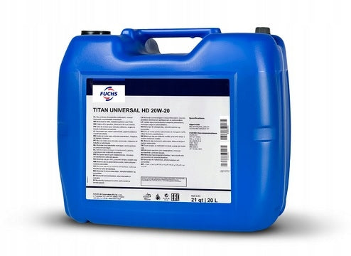 OIL FUCHS TITAN UNIVERSAL HD SAE 20W-20 20L GERMAN + PENDANT