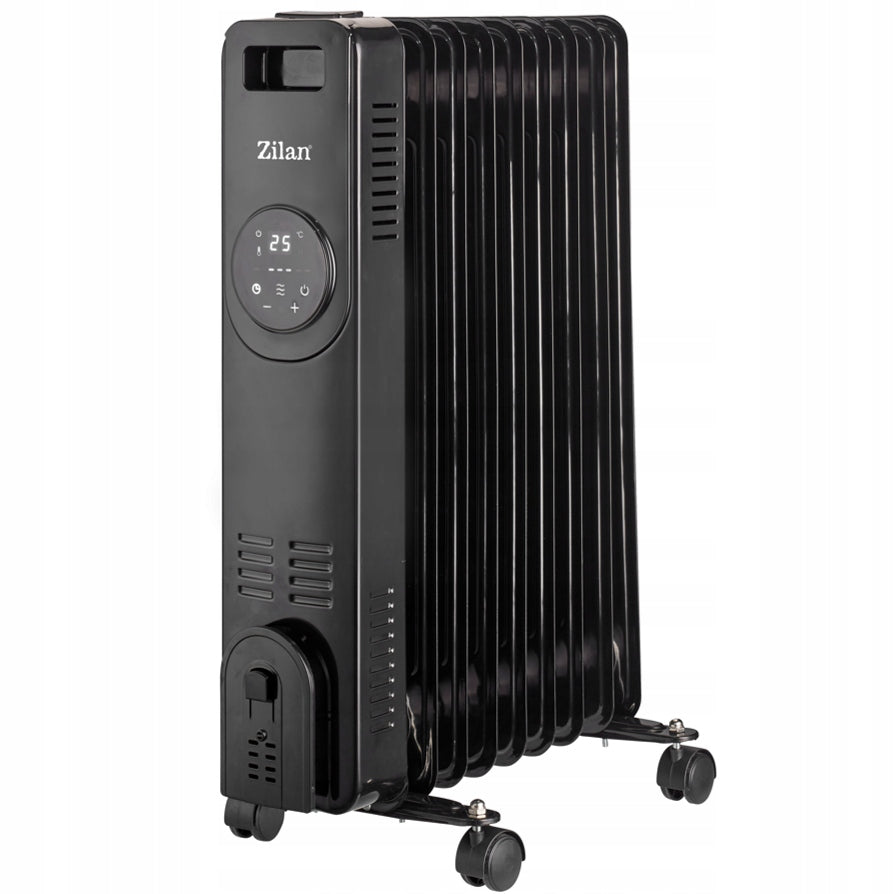 OIL HEATER 9 RIBS LED PANEL + REMOTE CONTROL 2000W Brand Zilan