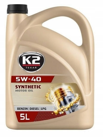 OIL K2 5W-40 5L FULL SYNTHETIC