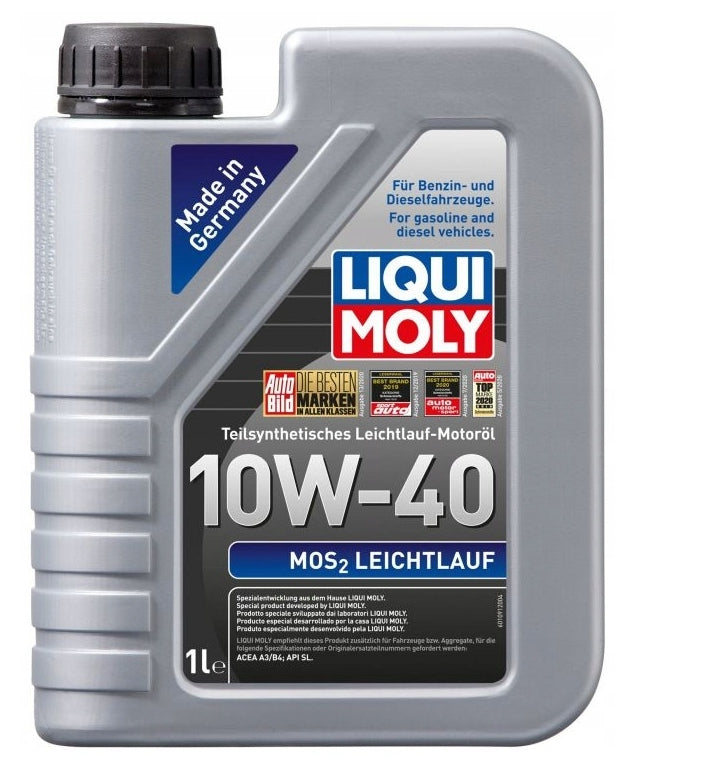 OIL LIQUI MOLY 2626 10W40 MOS2 LEICHTLAUF 1L