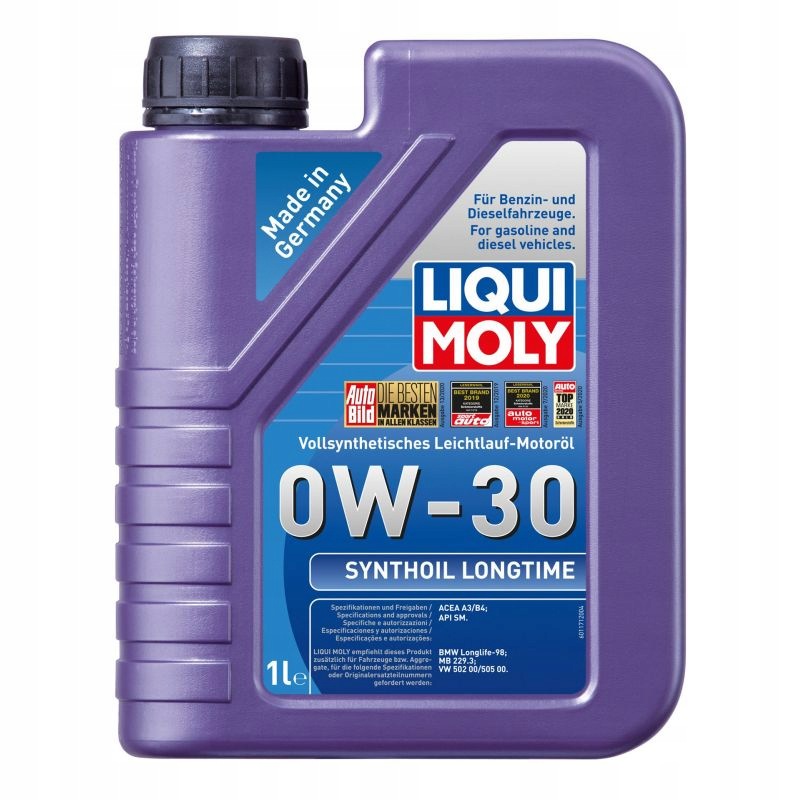 OIL LIQUI MOLY SYNTHOIL LONGTIME 0W30 1L