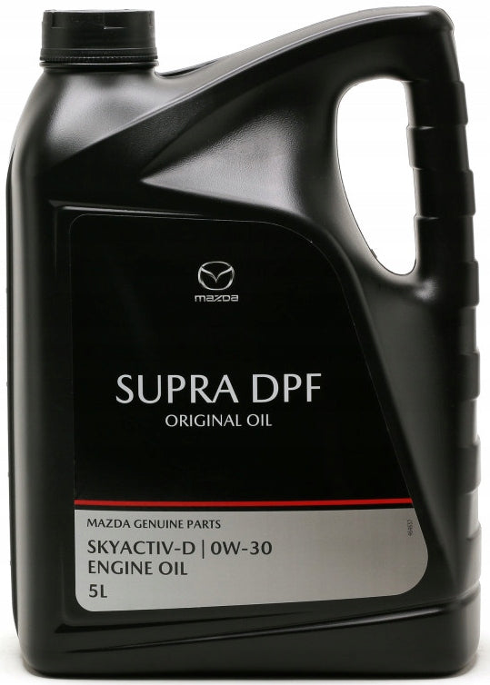 OIL MAZDA ORIGINAL OIL SUPRA DPF 0W30 5L Manufacturer code SUPRA DPF 0W30 5L
