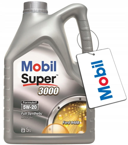 OIL MOBIL SUPER 3000 FORMULA F 5W20 5L API: SN ACEA A1/B1, FORD