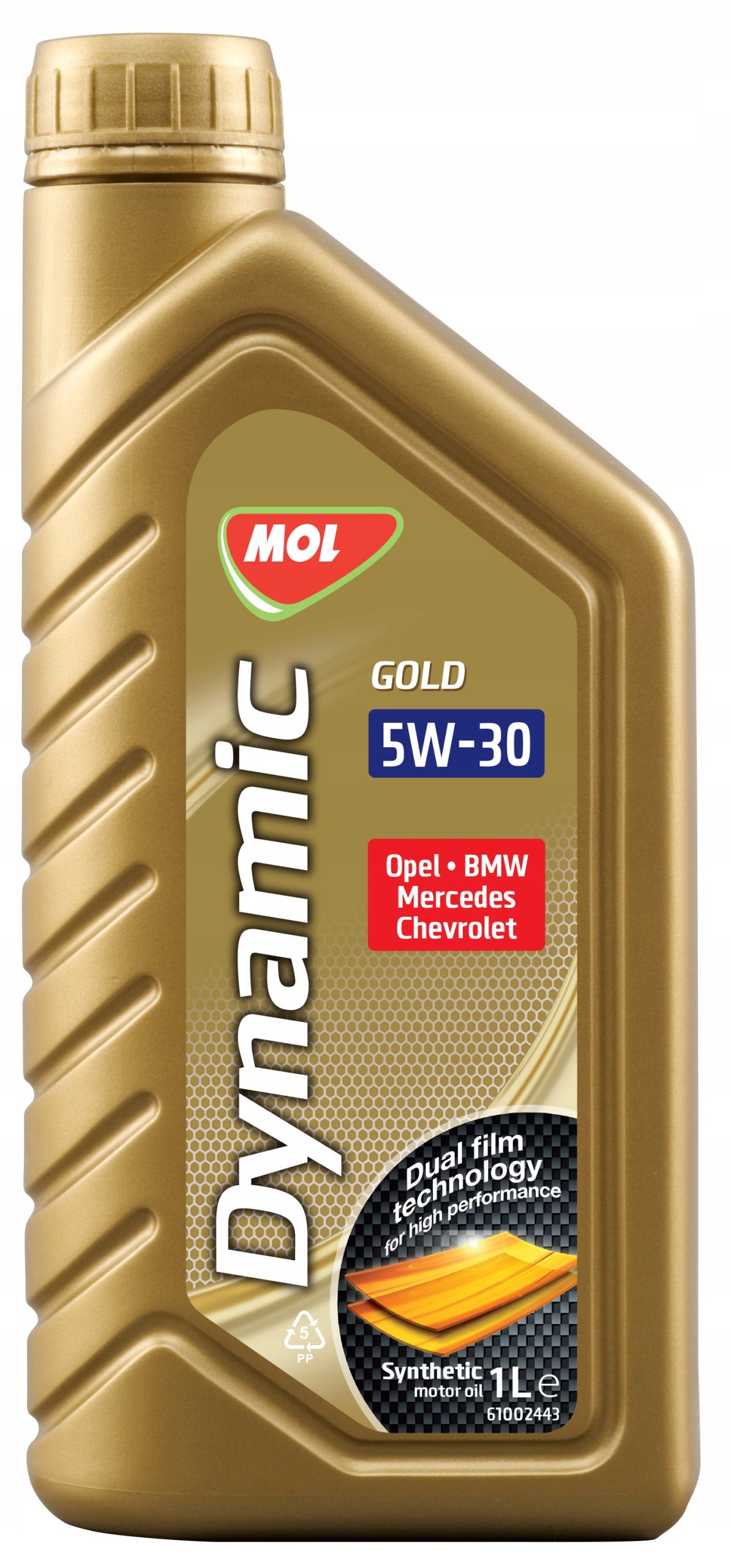 OIL MOL DYNAMIC GOLD 5W30 DEXOS2 C3 1L